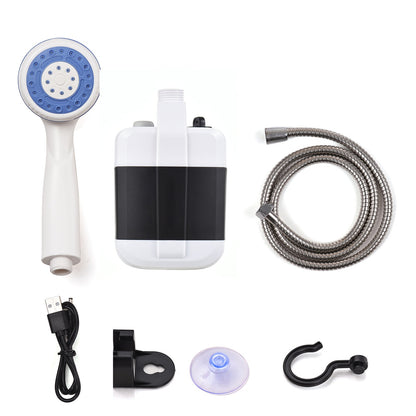 AquaLite™ Compact Handheld Outdoor Shower – Portable Travel & Camping Water Sprayer